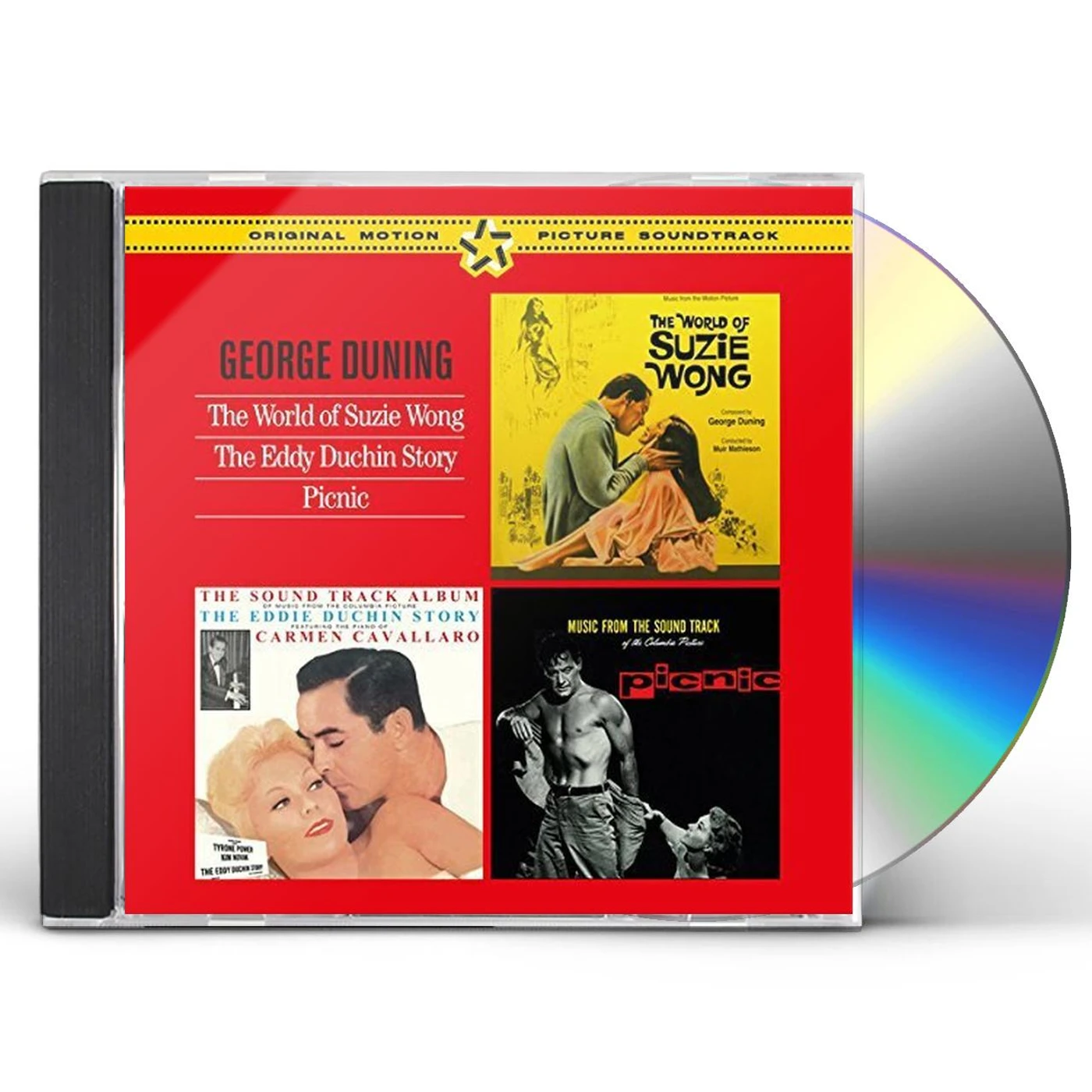 George Duning WORLD OF SUZZIE WONG + EDDY DUCHIN STORY + PICNIC CD