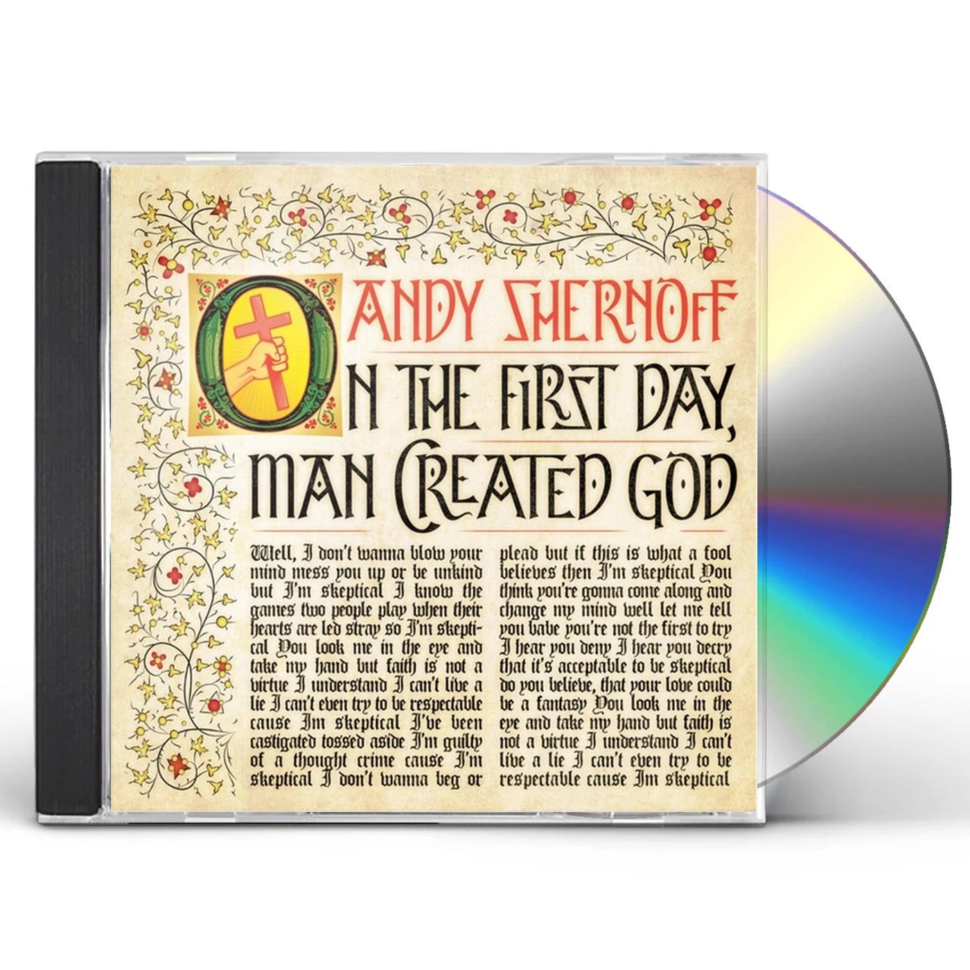 Andy Shernoff ON THE FIRST DAY MAN CREATED GOD CD