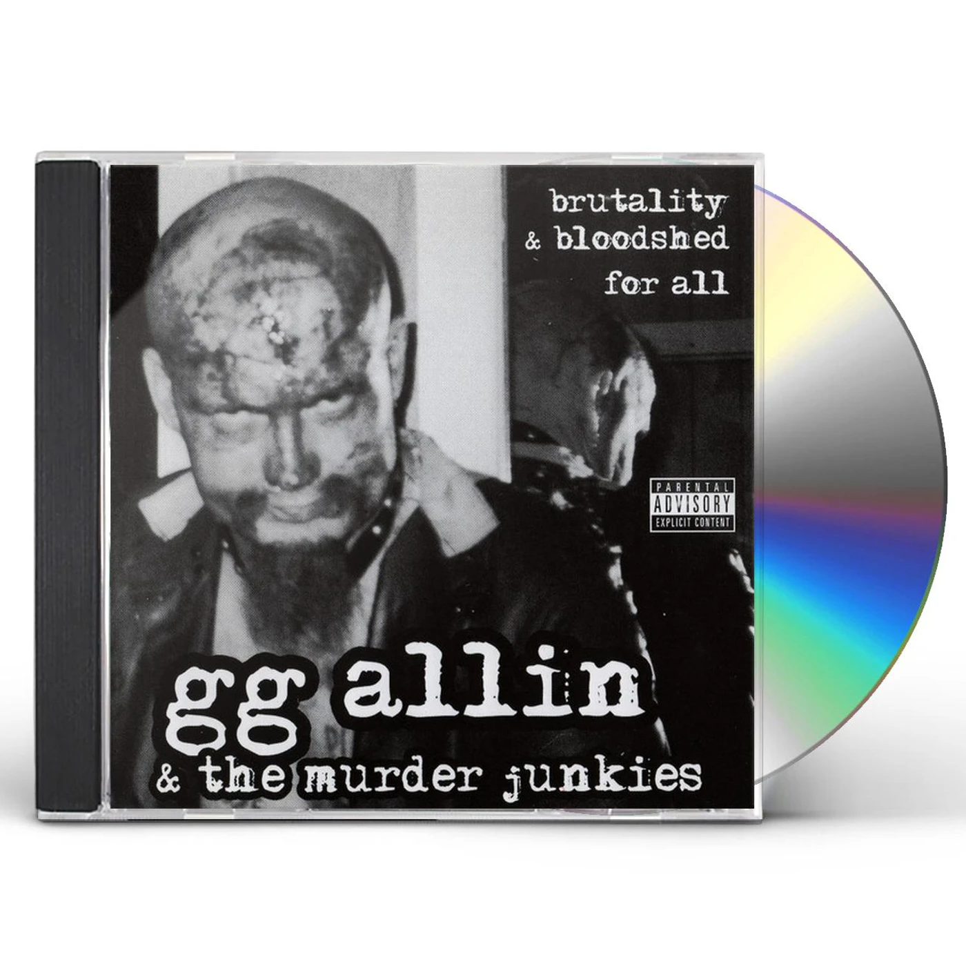 GG Allin & the Murder Junkies BRUTALITY & BLOODSHED FOR ALL CD