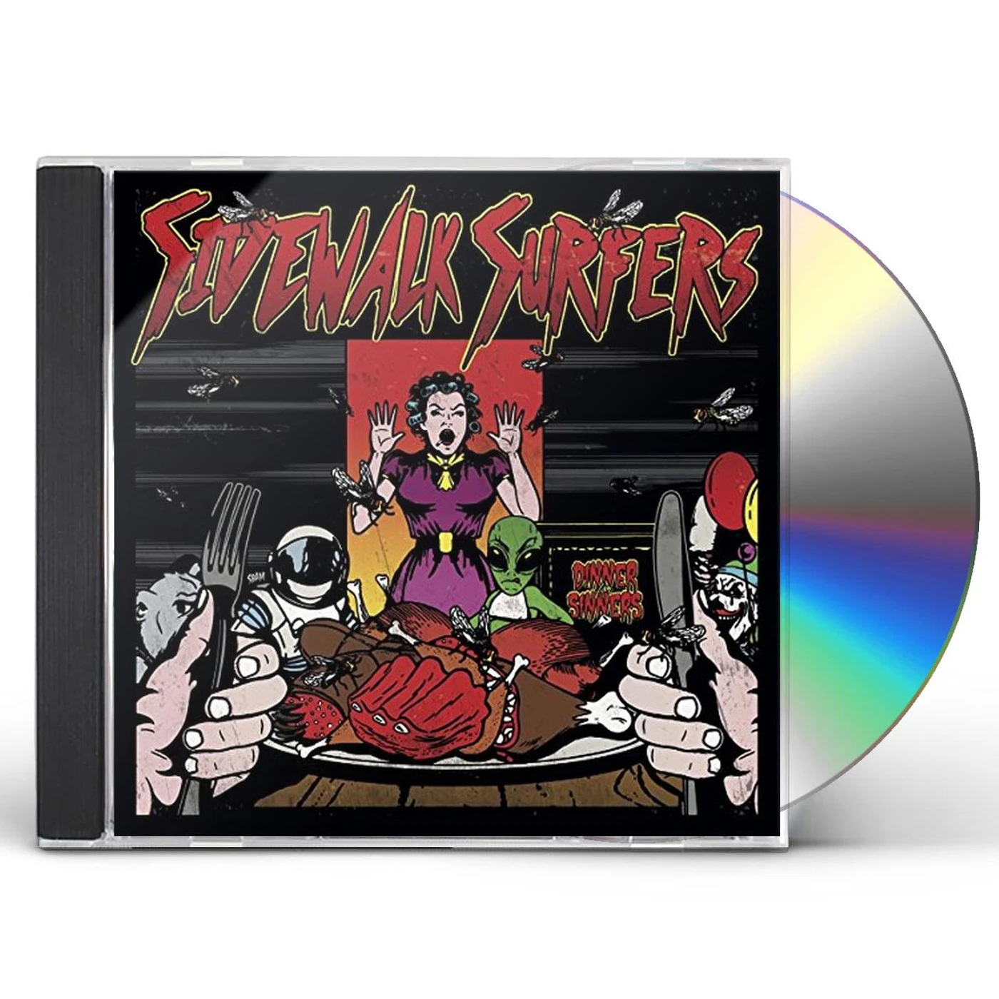 Sidewalk Surfers DINNER FOR SINNERS CD