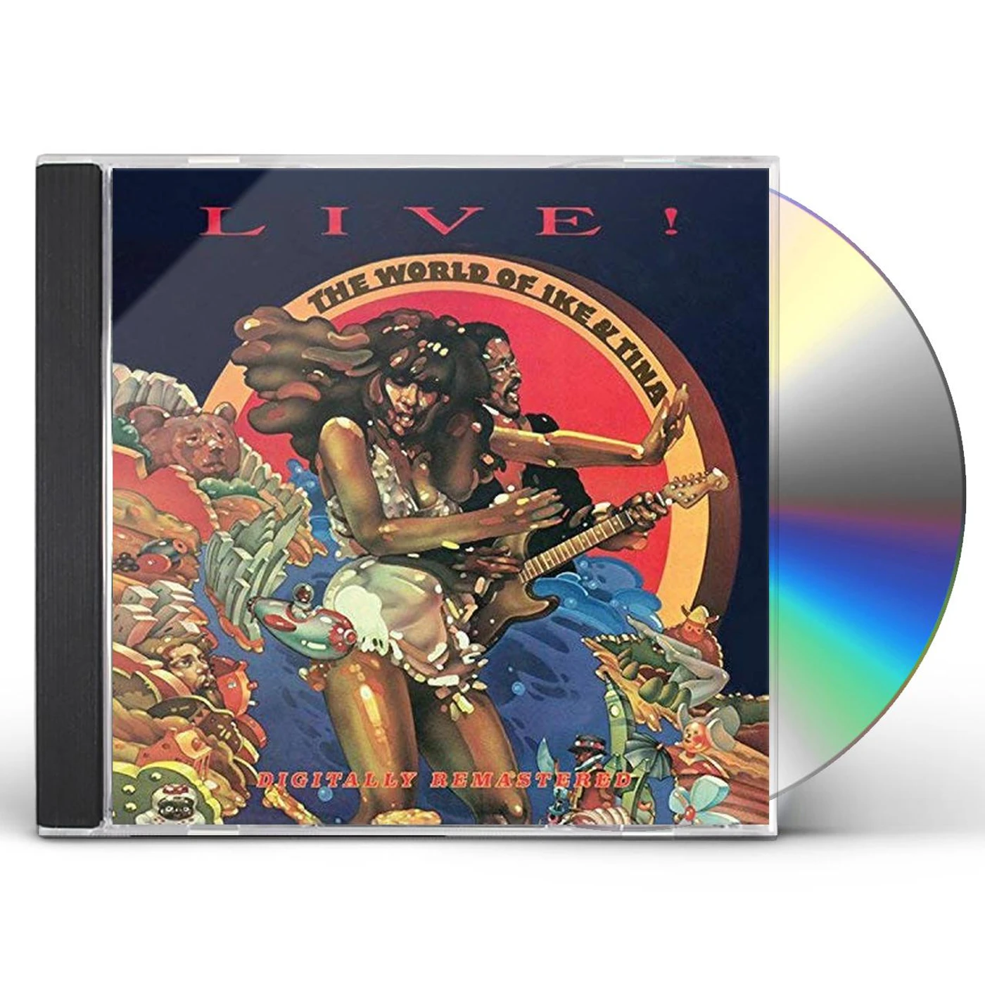 Ike & Tina Turner WORLD OF IKE & TINA (LIVE 1972) (24BIT REMASTERS) CD