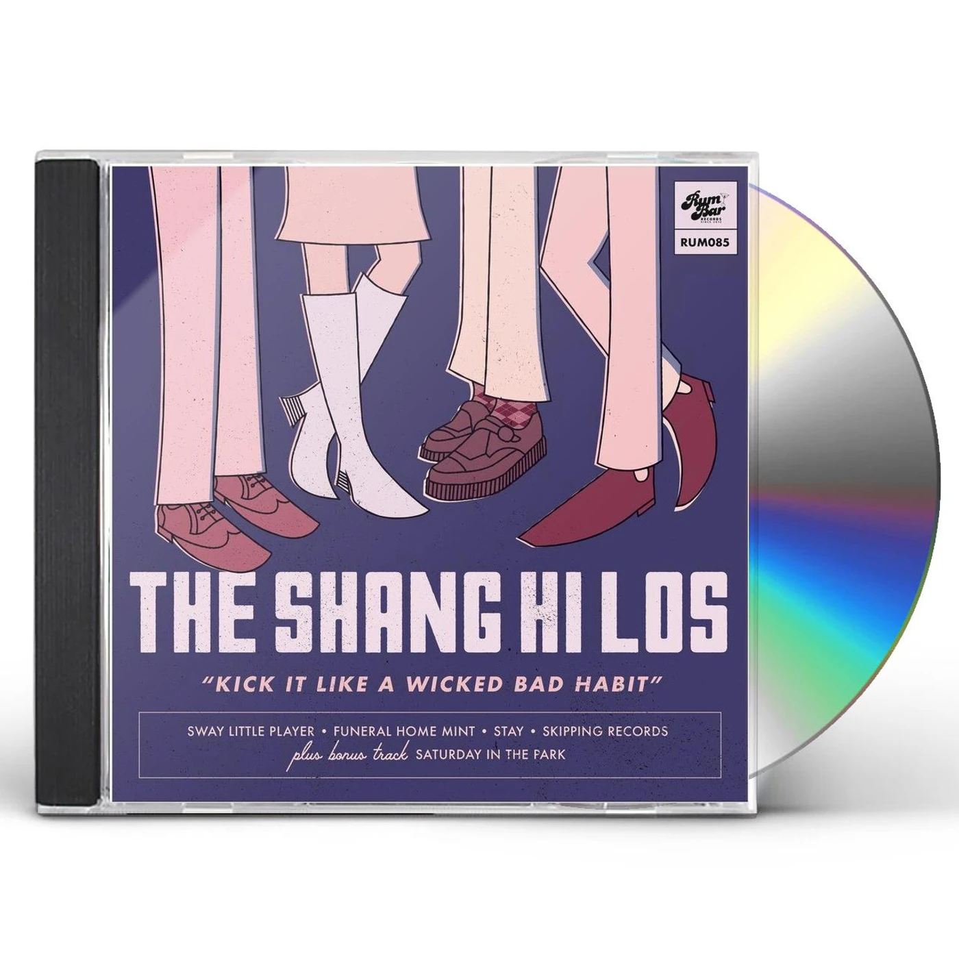 The Shang Hi Los KICK IT LICK A WICKED HABIT CD