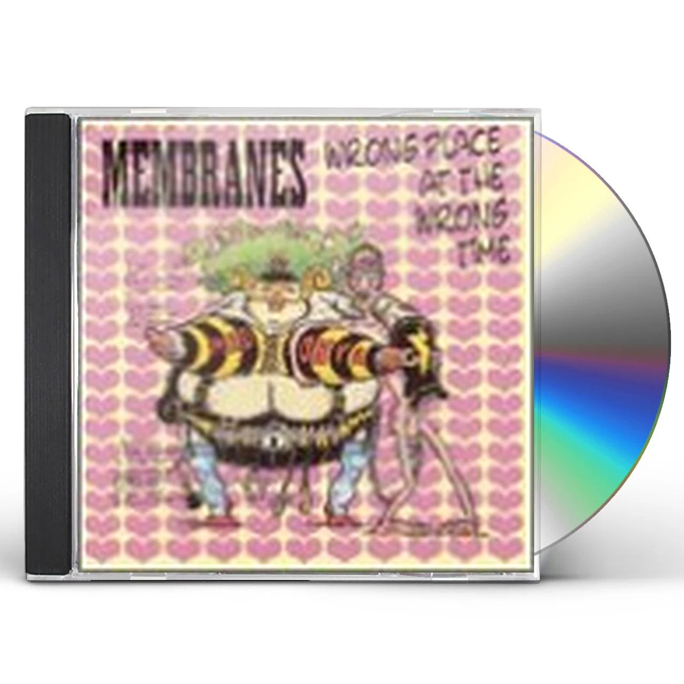 The Membranes WRONG PLACE AT THE WRONG TIME (BEST OF) CD