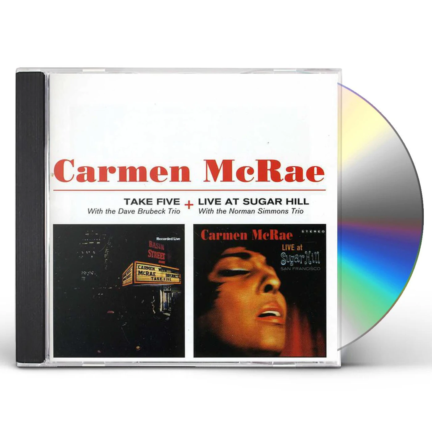 Carmen McRae TAKE FIVE / LIVE AT SUGAR HILL (2 BONUS TRACKS) CD