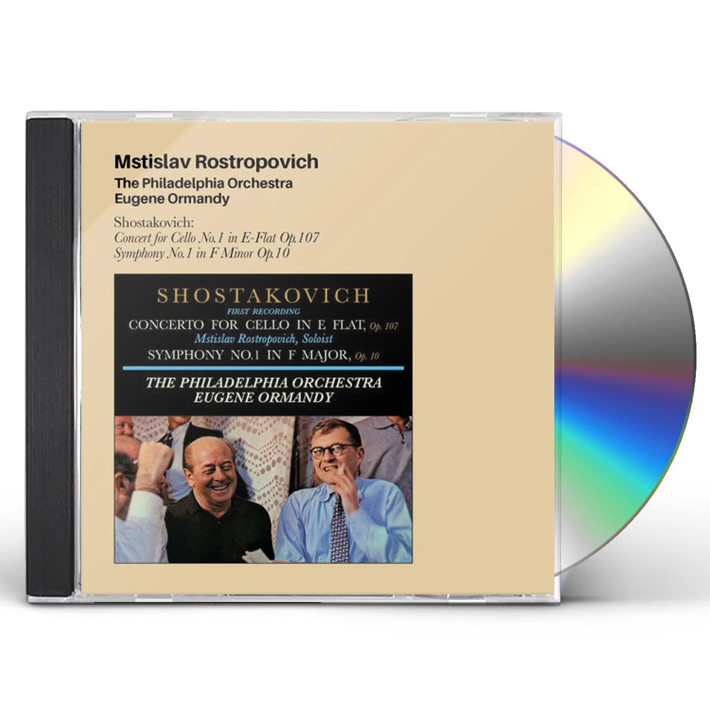 Mstislav Rostropovich PHILADELPHIA ORCHESTRA EUGENE ORMANDY (4 BONUS TRACKS/REMASTERED) CD