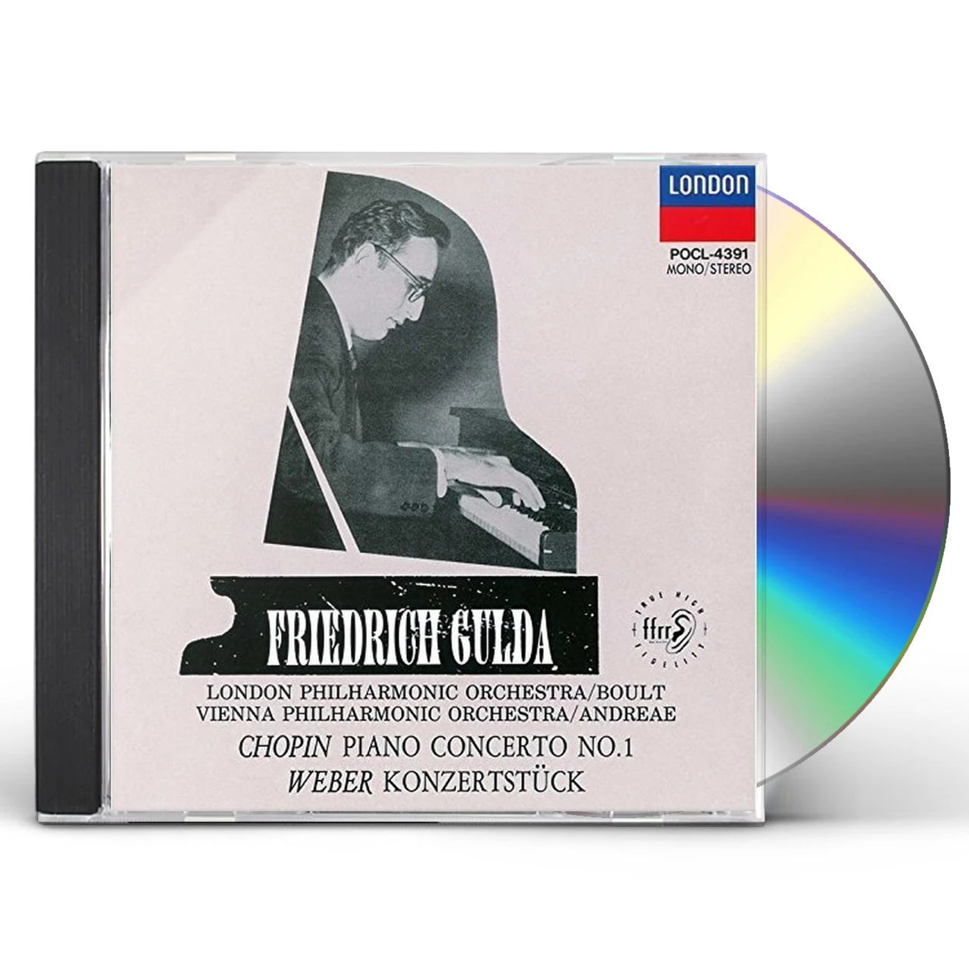 Friedrich Gulda CHOPIN: PIANO CONCERTO 1 CD