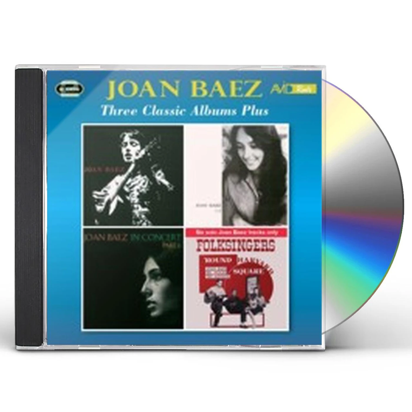 3 CLASSIC ALBUMS PLUS (JOAN BAEZ / JOAN BAEZ VOL 2 / IN CONCERT - PART 1) CD