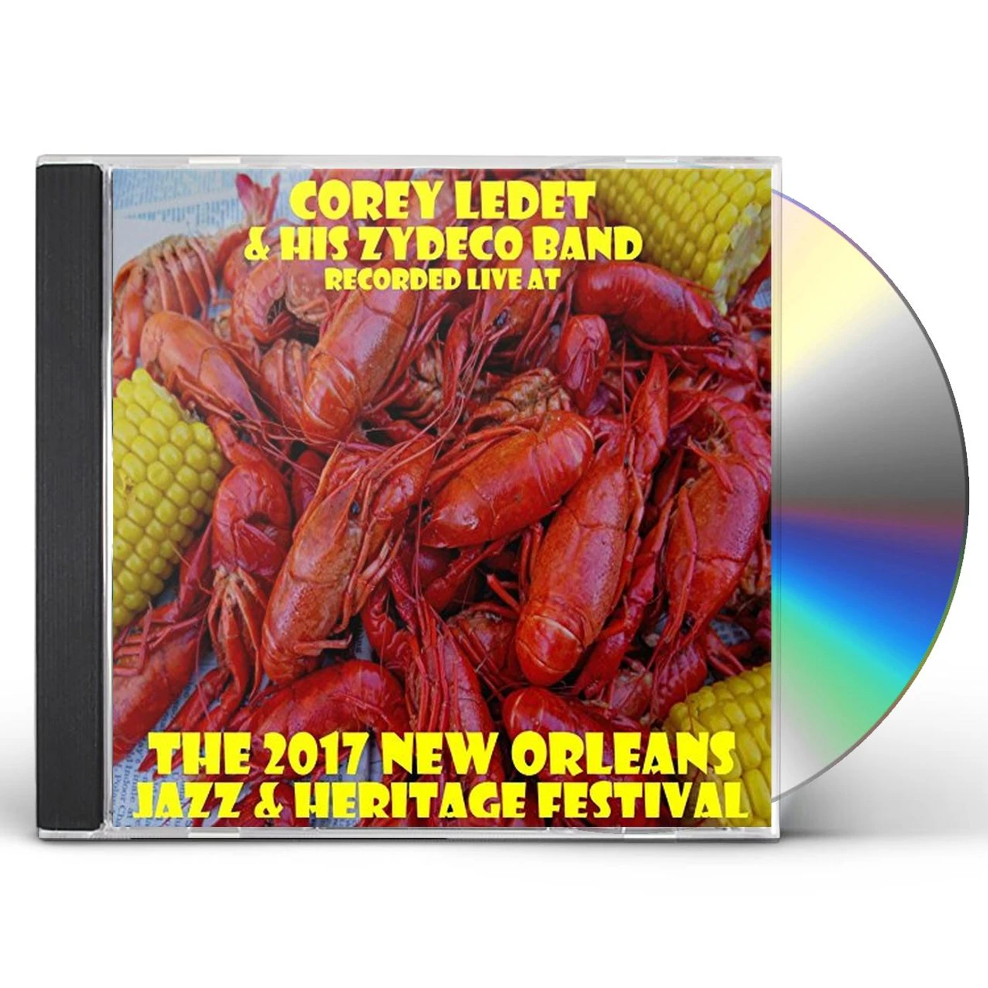 Corey Ledet LIVE AT JAZZFEST 2017 CD