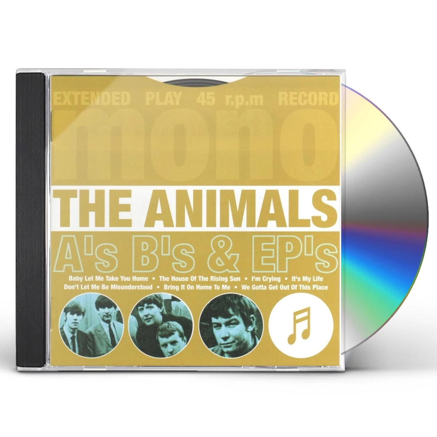 The Animals A'S B'S & EP'S CD