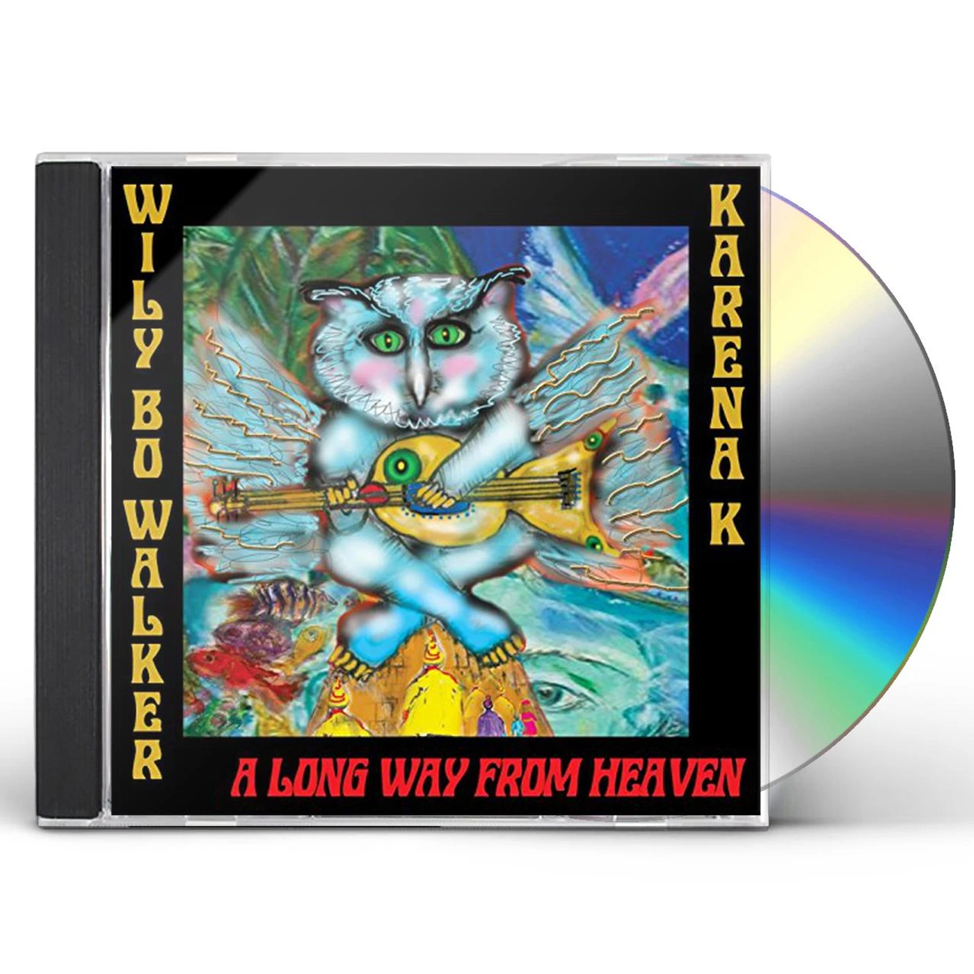 Wily Bo Walker LONG WAY FROM HEAVEN CD