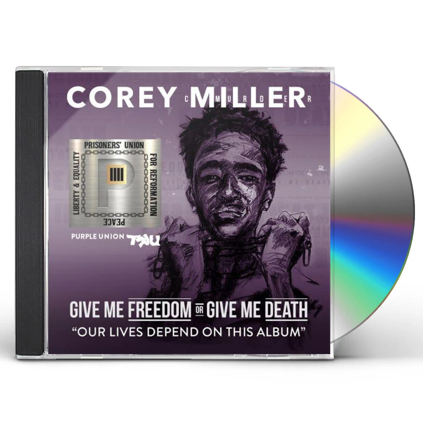 C-Murder GIVE ME FREEDOM OR GIVE ME DEATH CD