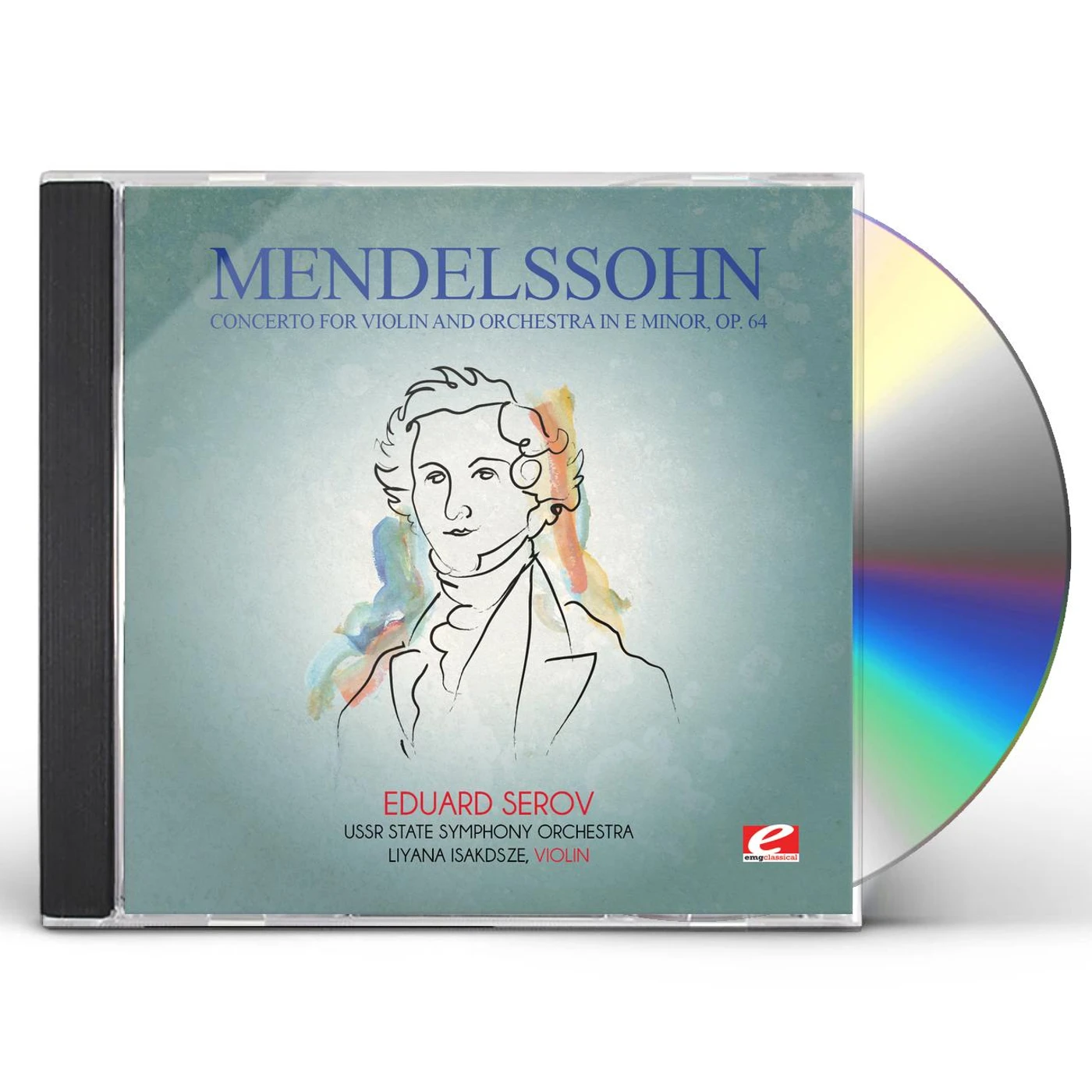 Felix Mendelssohn MENDELSSOHN: CONCERTO FOR VIOLIN & ORCHESTRA IN E CD