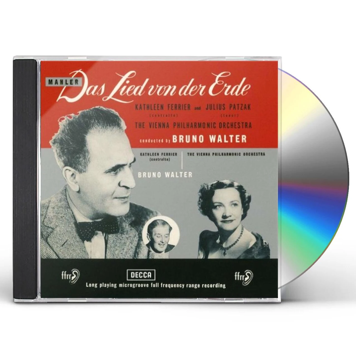Bruno Walter MAHLER: DAS LIED VON DER ERDE CD