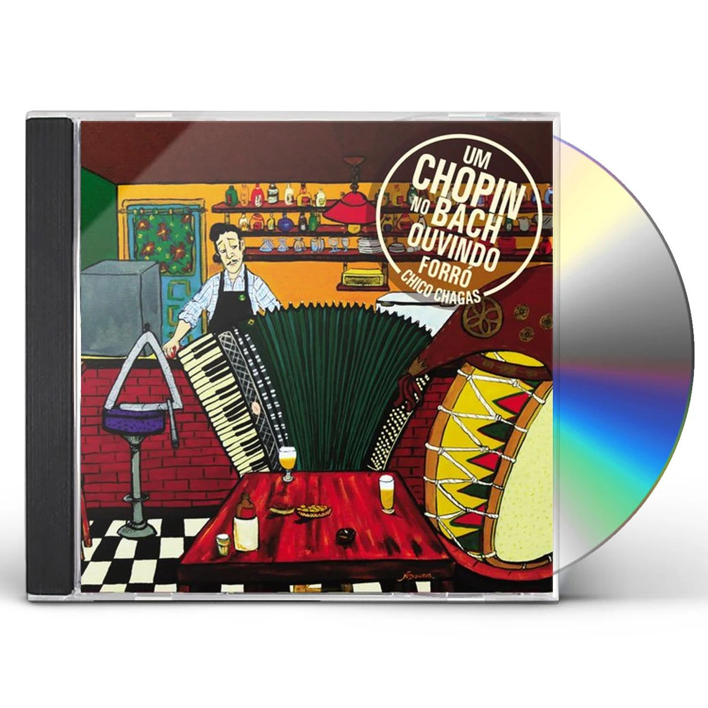 Chico Chagas UM CHOPIN NO BACH OUVINDO FORRO CD