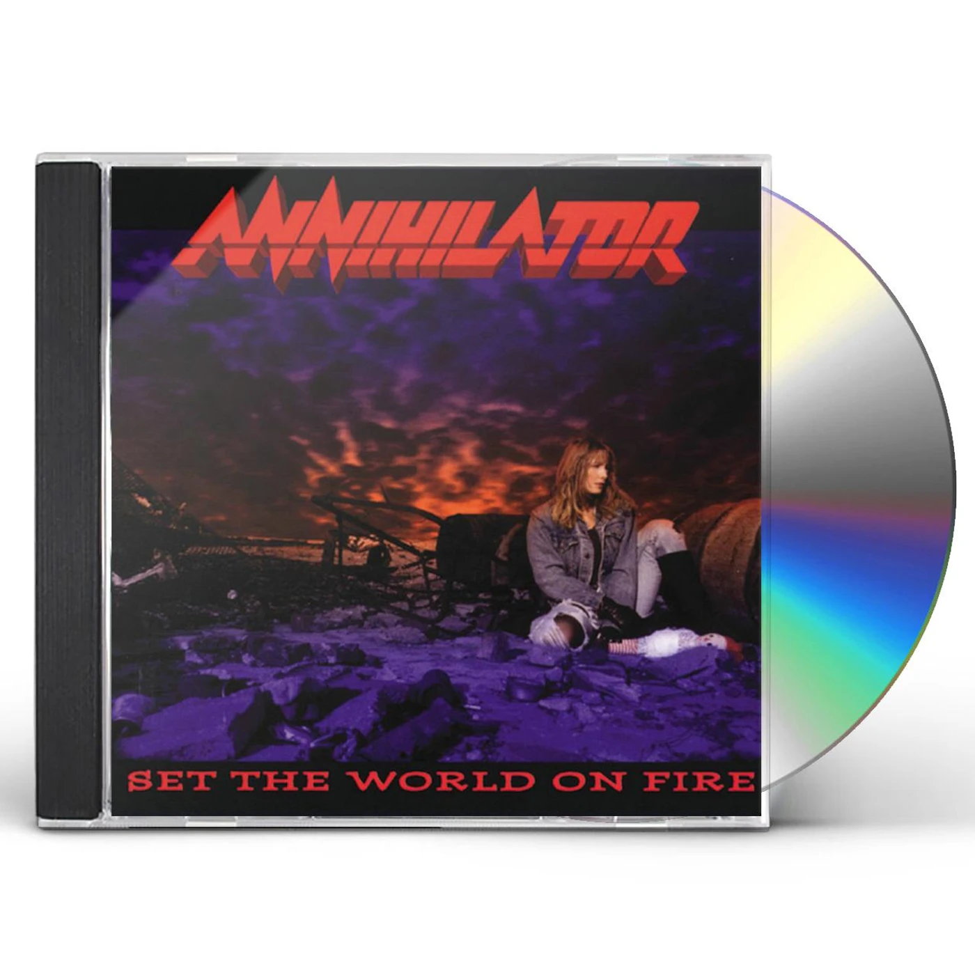 Extrema SET THE WORLD ON FIRE CD