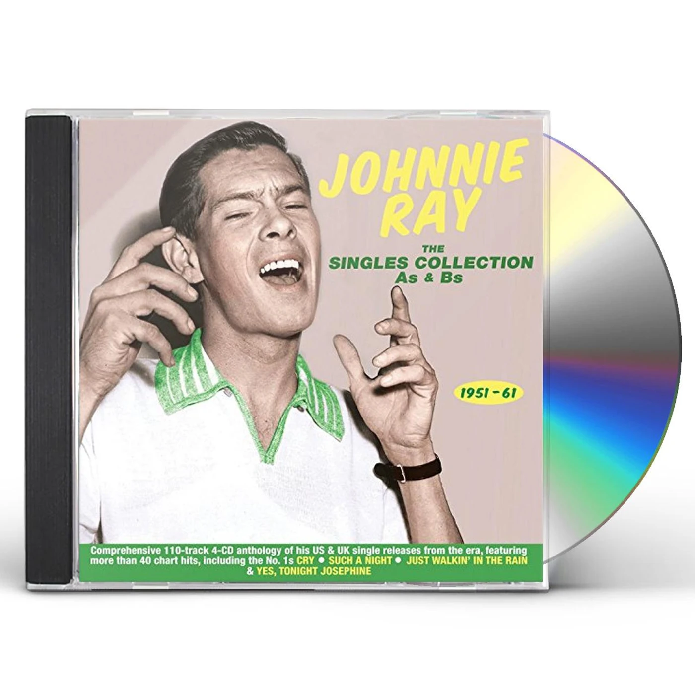 Johnnie Ray SINGLES COLLECTION AS & BS 1951-61 CD