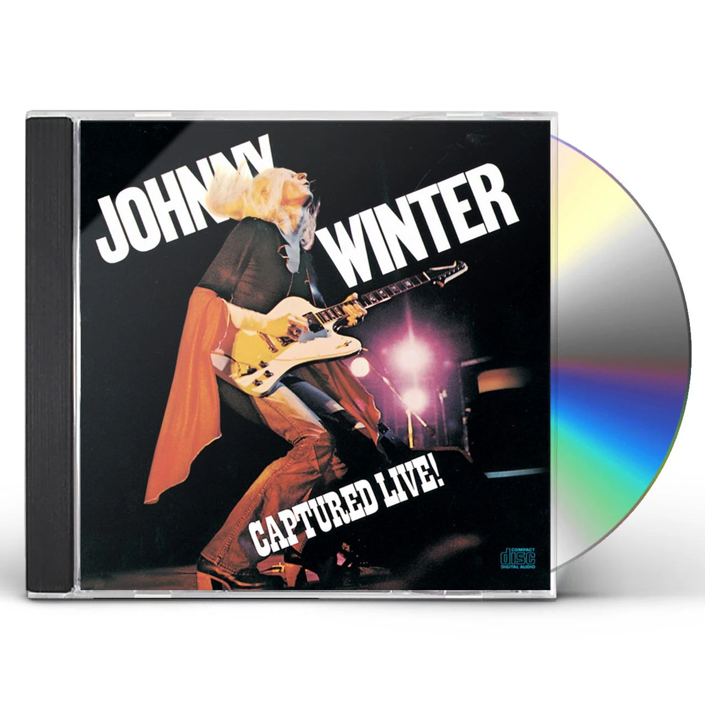 Johnny Winter CAPTURED LIVE CD
