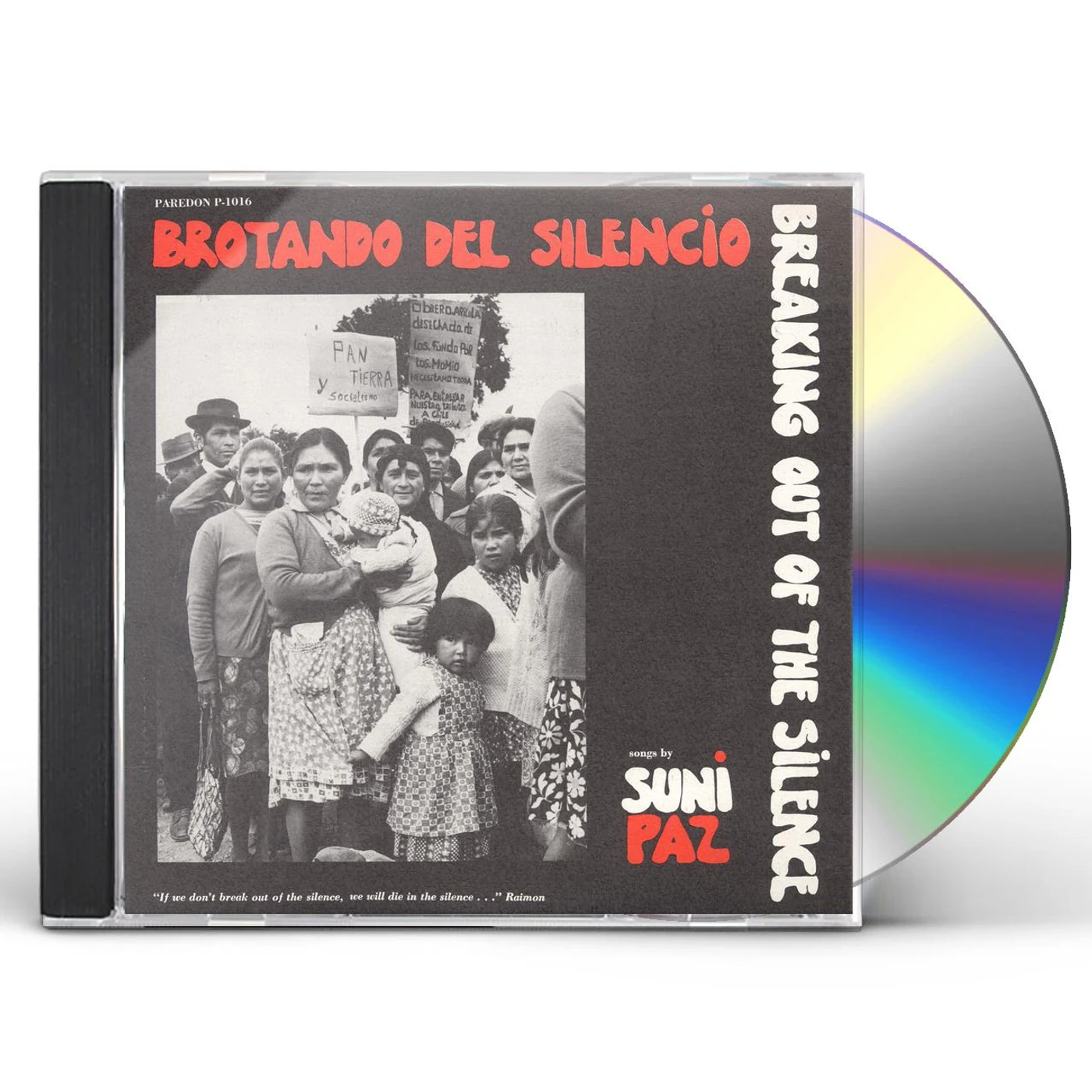 Suni Paz BROTANDO DEL SILENCIO - BREAKING OUT OF SCLENCE CD