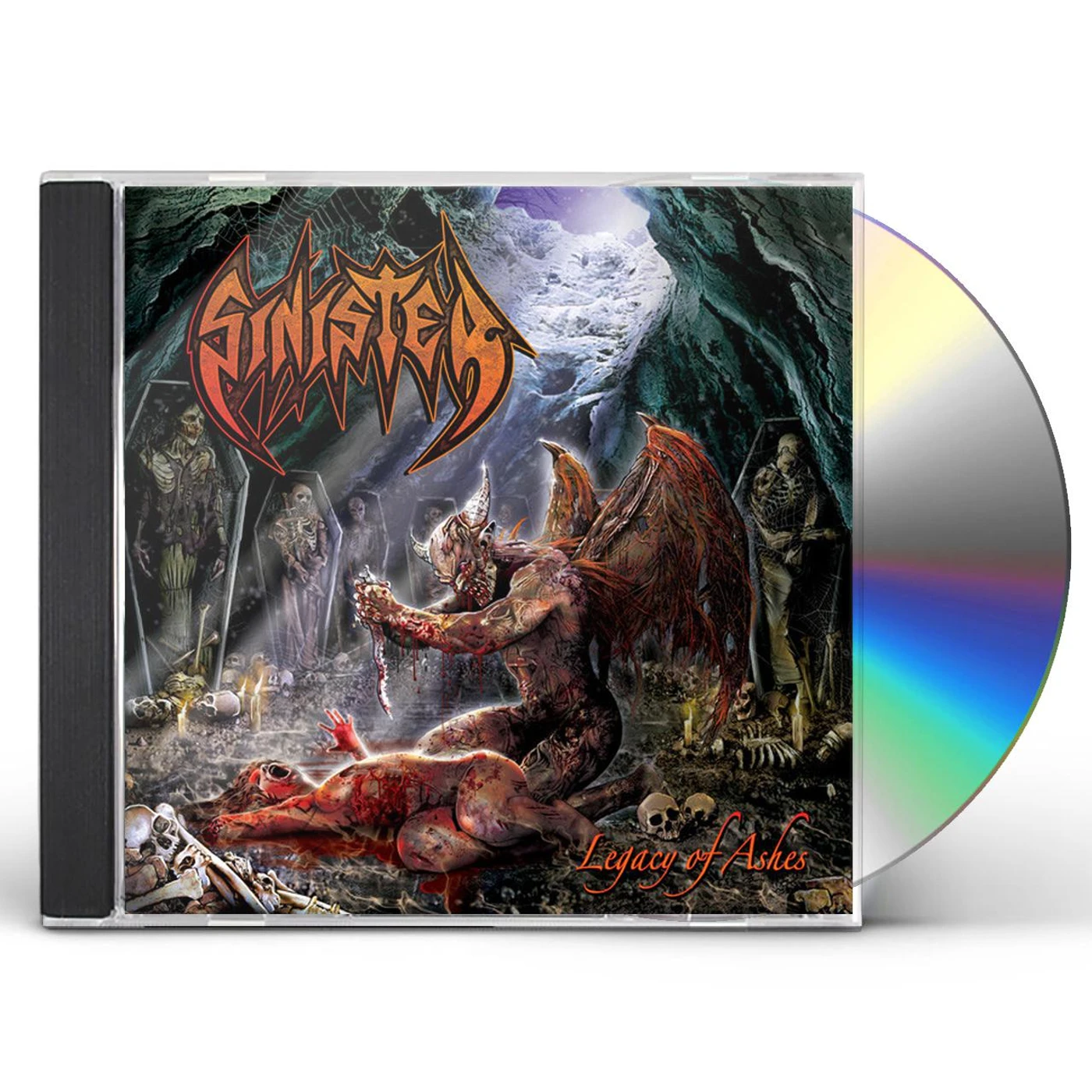 Sinister LEGACY OF ASHES CD