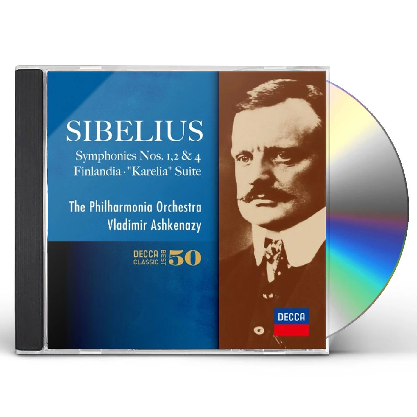 Vladimir Ashkenazy SIBELIUS THE SYMPHONIES NOS.1.2.4. CD