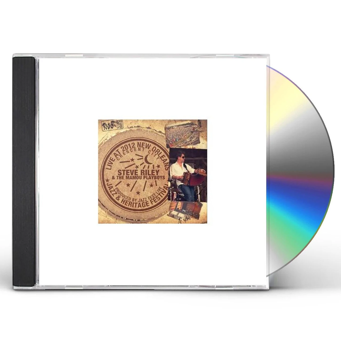 Steve Riley & The Mamou Playboys LIVE AT JAZZFEST 2012 CD