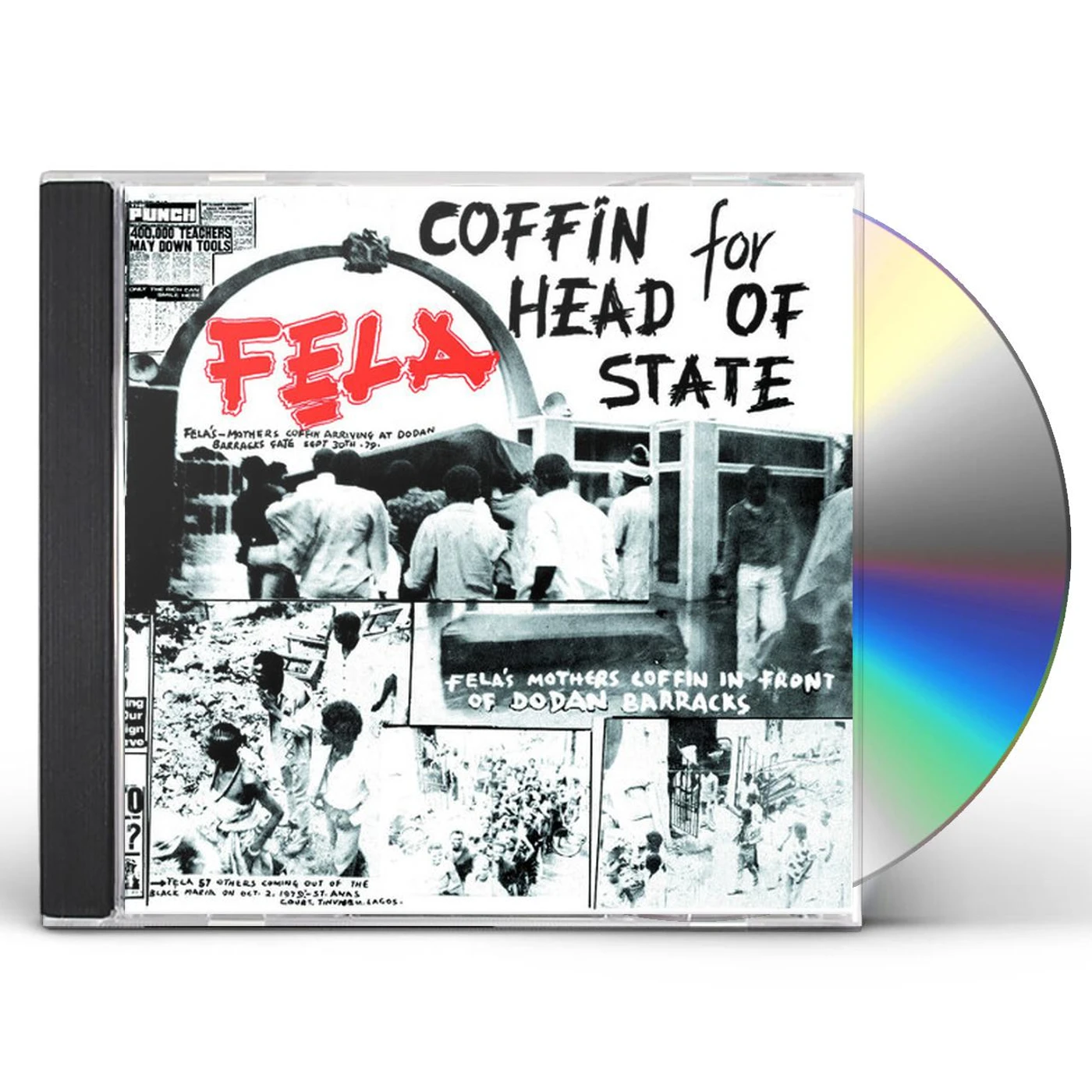 Fela Kuti COFFIN FOR HEAD OF STATE / UNKNOWN SOLDIER CD