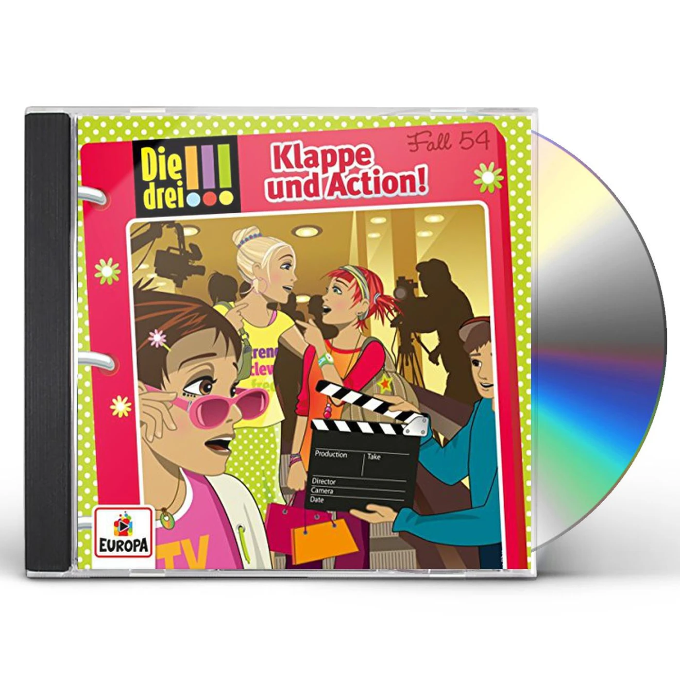 Die drei 054/KLAPPE UND ACTION CD