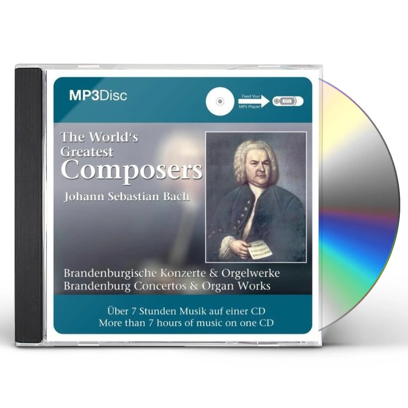 J.S. Bach WORLD'S GREATEST COMPOSER CD