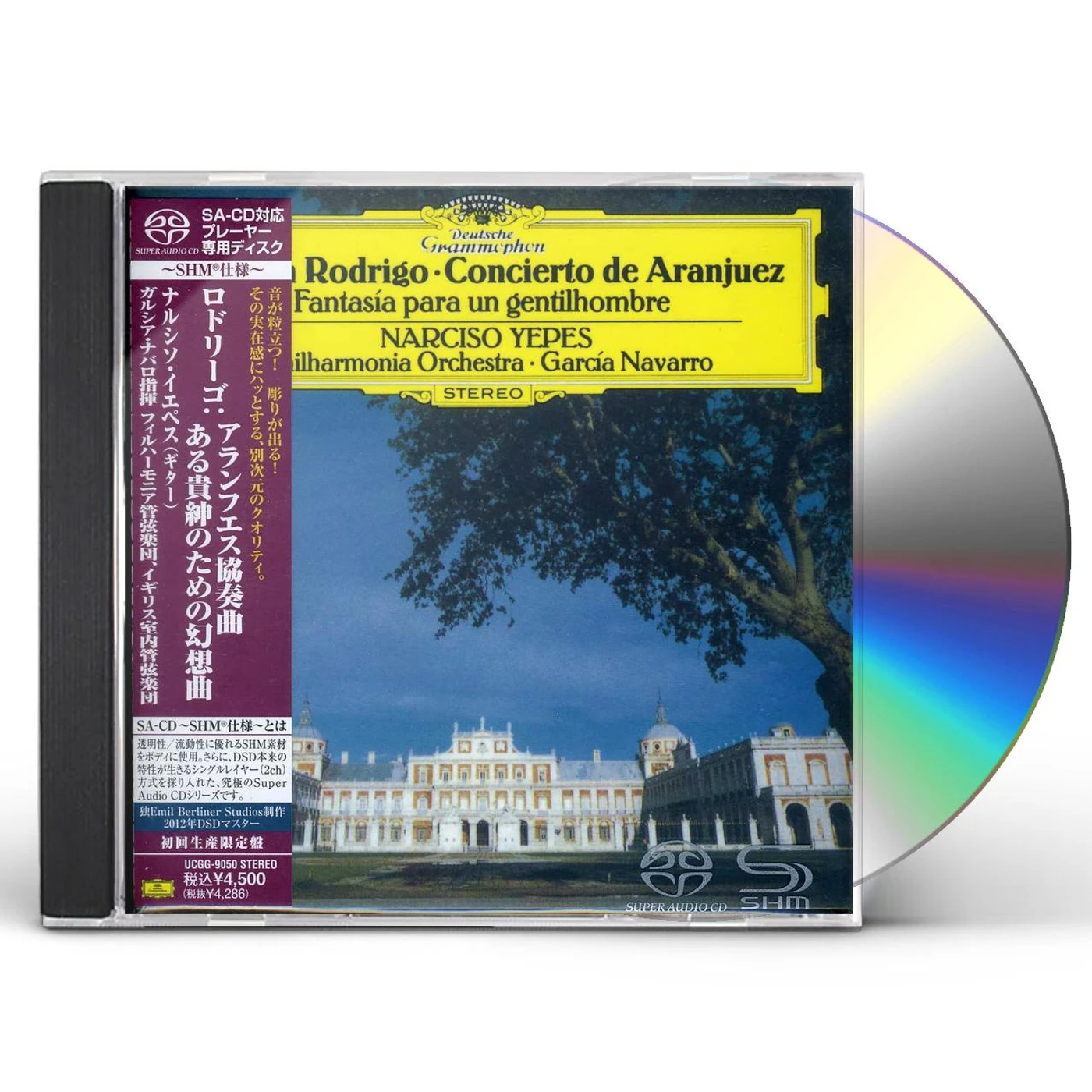 Narciso Yepes RODRIGO: CONCIERTO DE ARANJUEZ CD