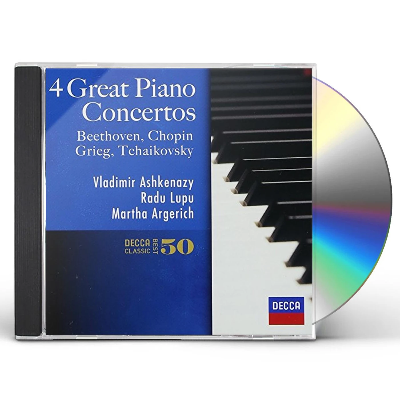 Vladimir Ashkenazy FAVORITE PIANO CONCERTOS CD