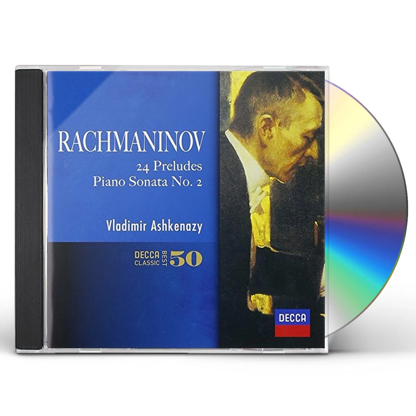 Vladimir Ashkenazy RACHMANINOV 24 PRELUDES. PIANO SONATA CD