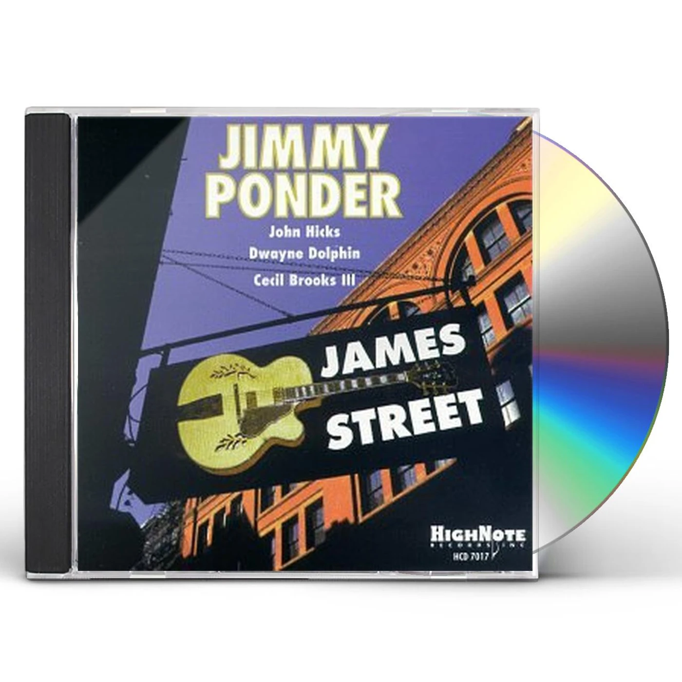 Jimmy Ponder JAMES STREET CD