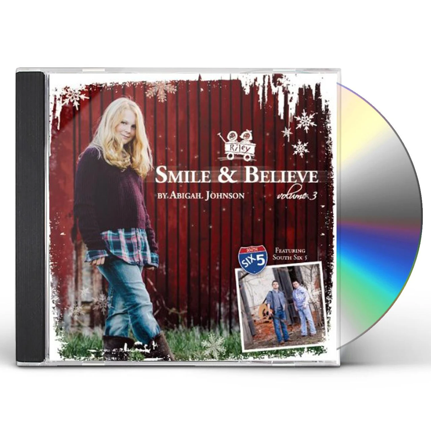 Abigail Johnson SMILE & BELIEVE VOL. 3: A RILEY CHRISTMAS ALBUM CD