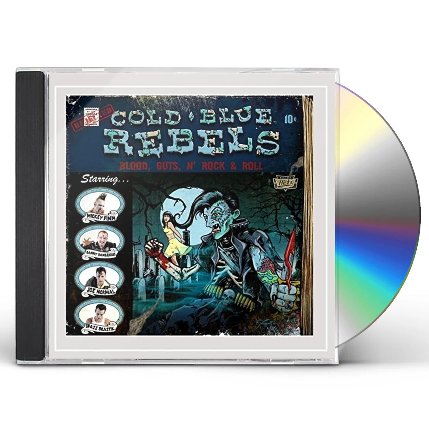 Cold Blue Rebels BLOOD GUTS N ROCK & ROLL CD