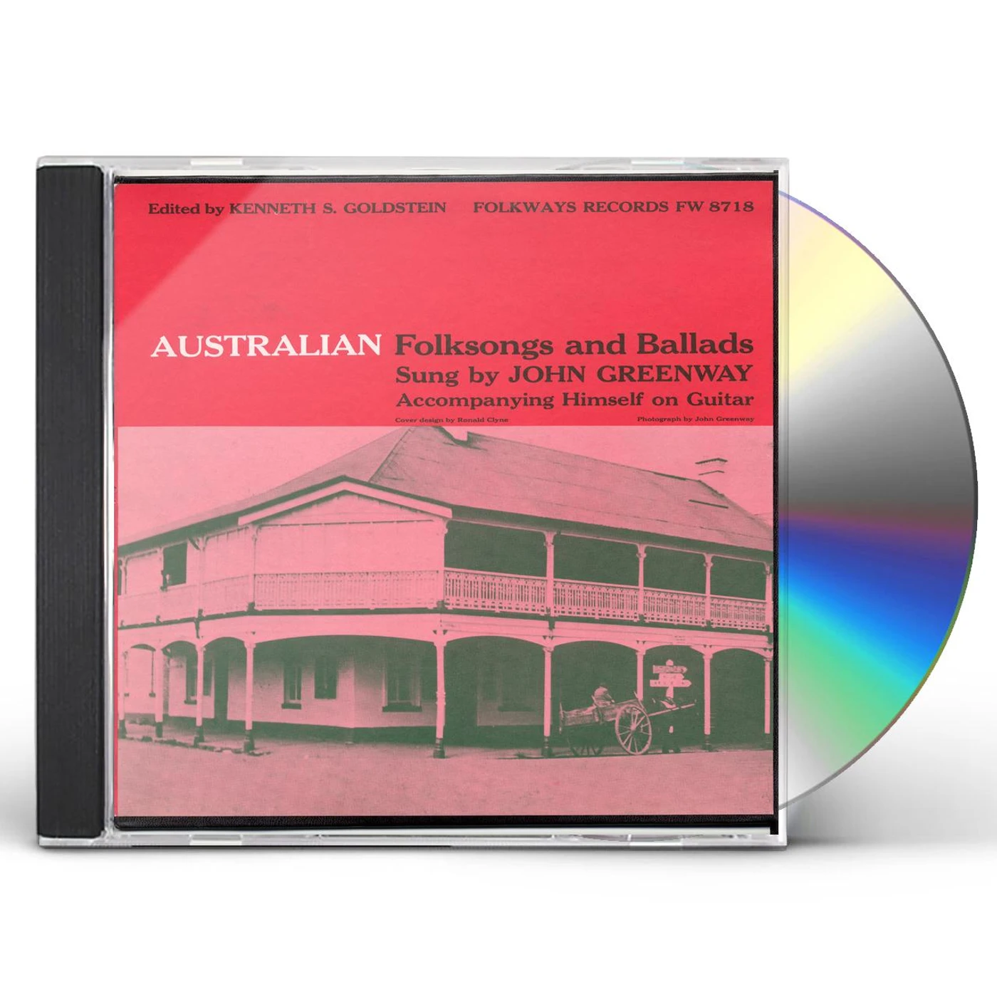 John Greenway AUSTRALIAN FOLKSONGS AND BALLADS CD