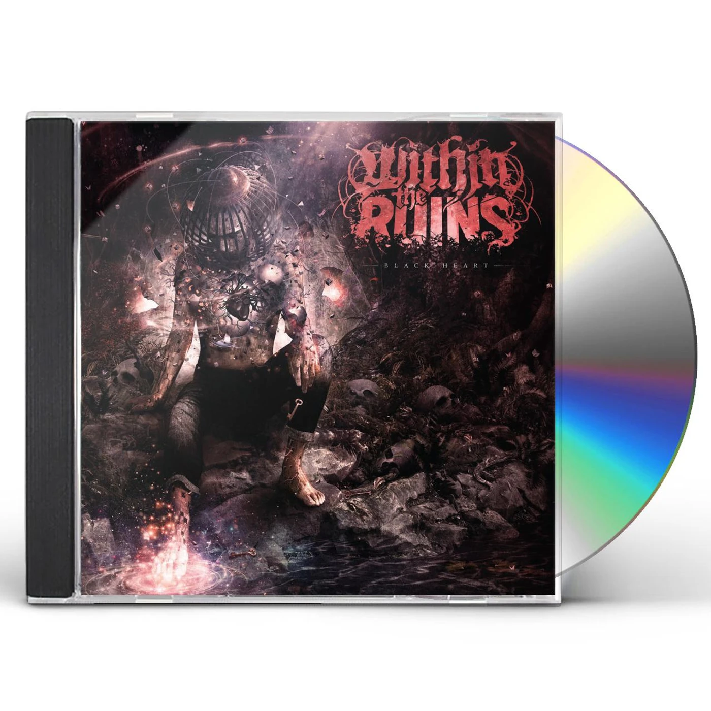 Within The Ruins BLACK HEART CD