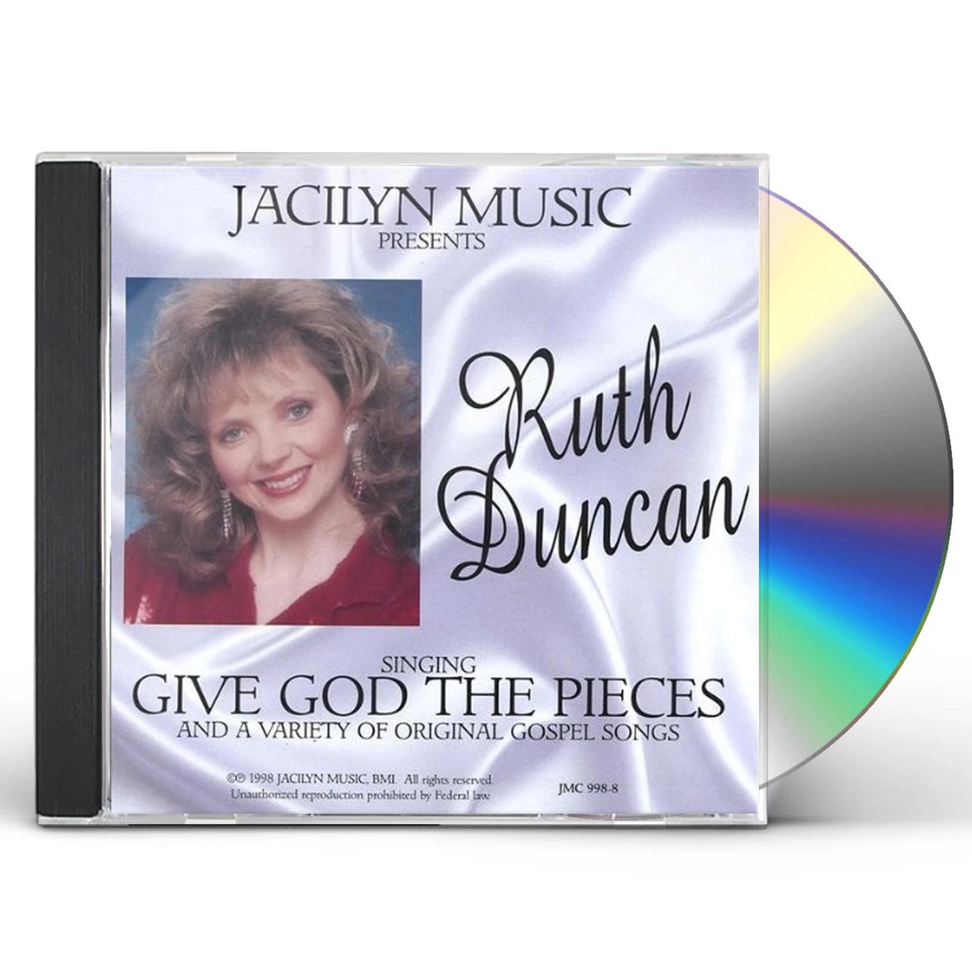 Jacilyn Music GIVE GOD THE PIECES CD
