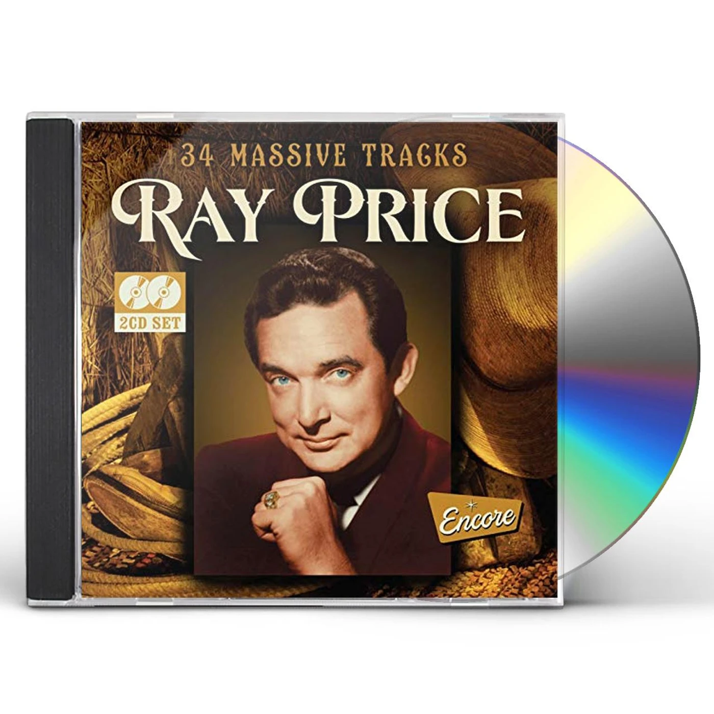 Ray Price 34 MASSIVE TRACKS CD
