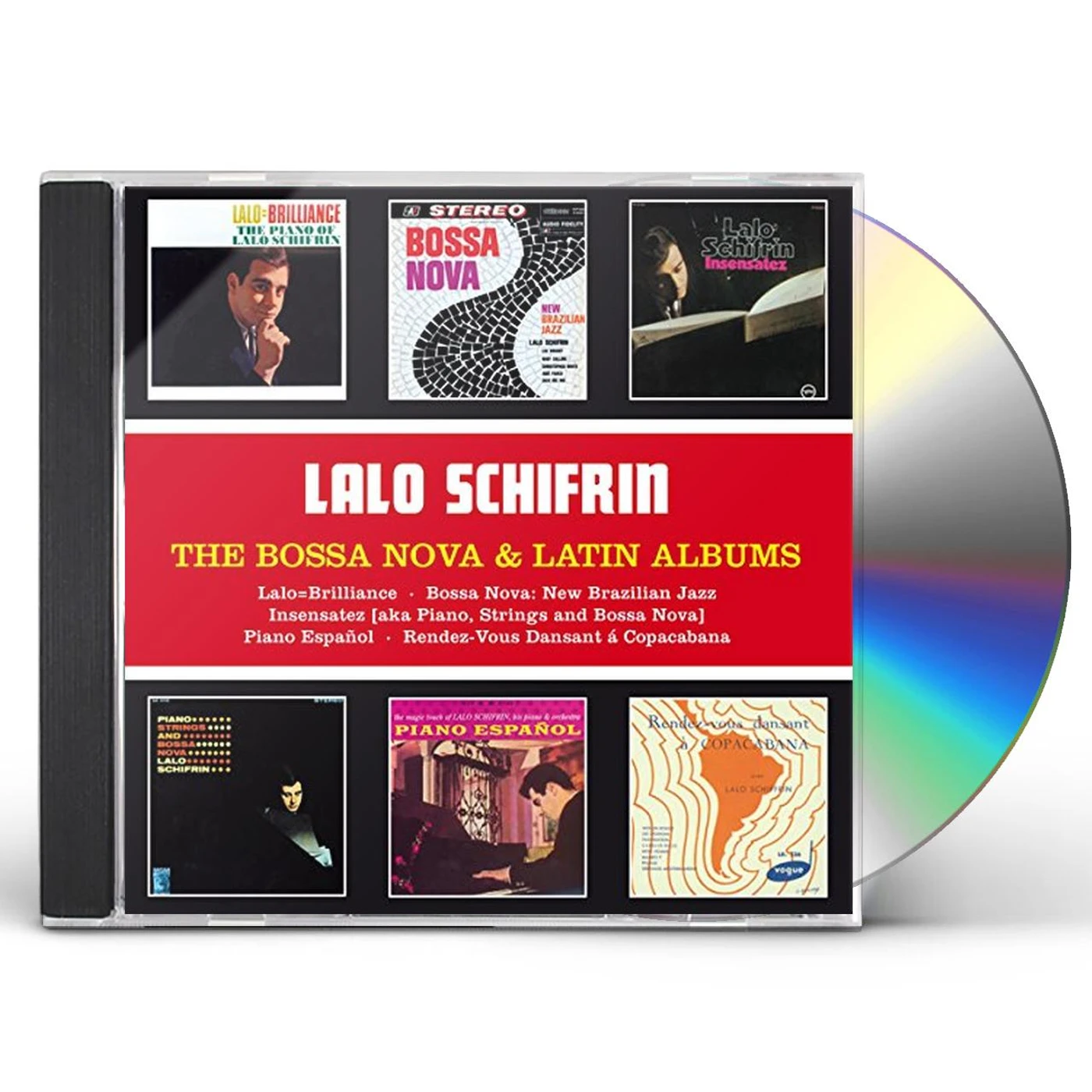 Lalo Schifrin BOSSA NOVA & LATIN ALBUMS CD