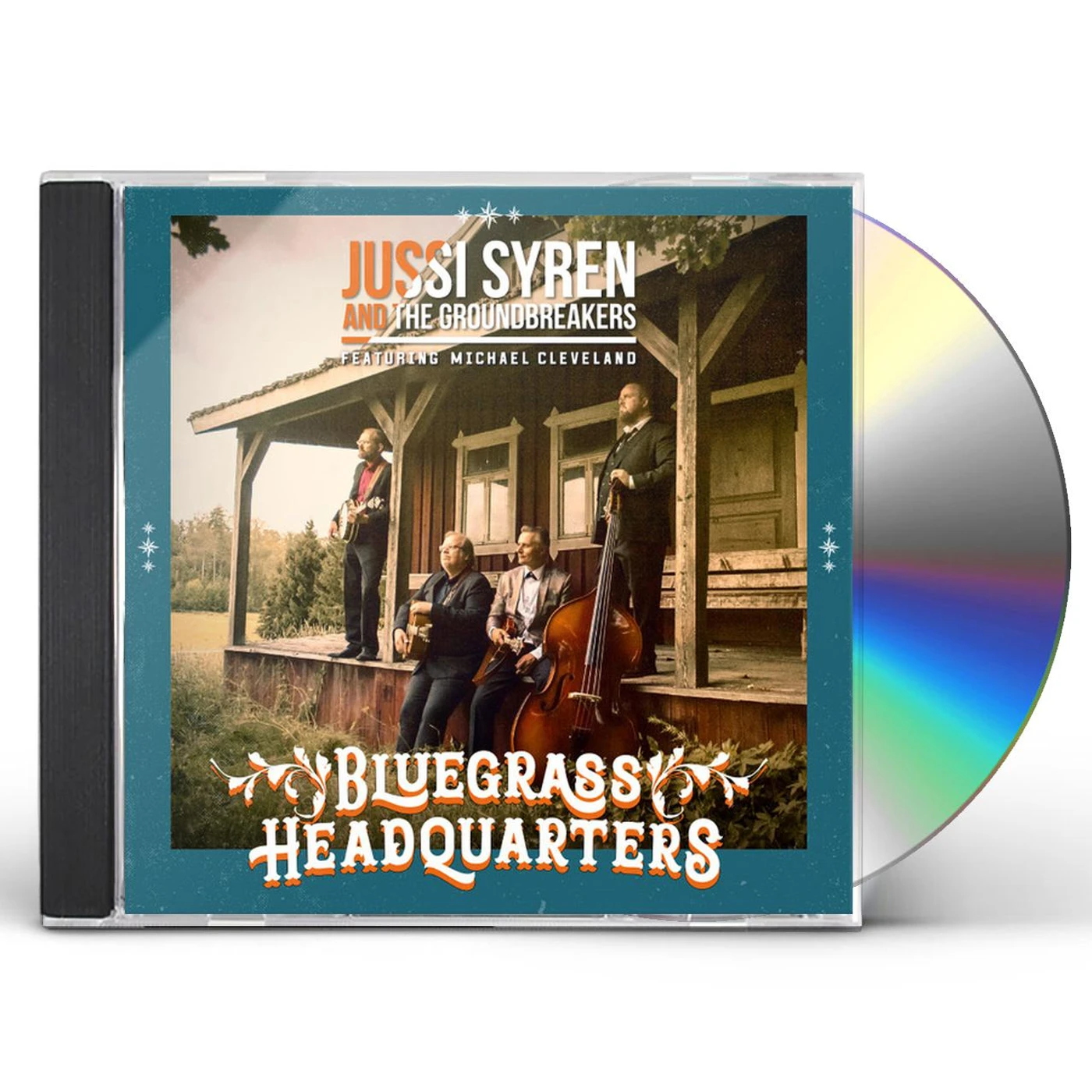 Jussi Syren & The Groundbreakers BLUEGRASS HEADQUARTERS CD