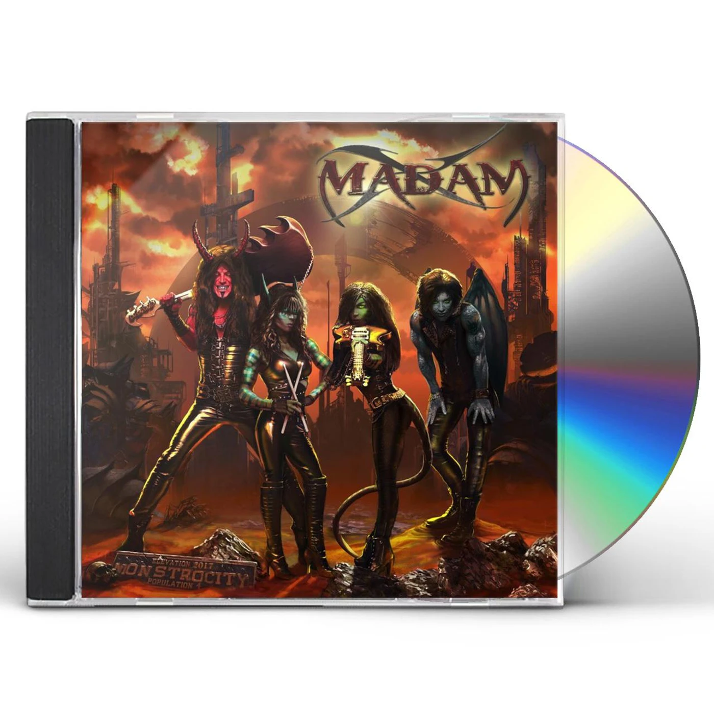 Madam X MONSTROCITY CD
