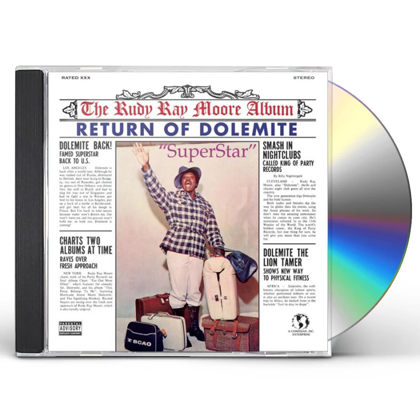 Rudy Ray Moore RETURN OF DOLEMITE CD