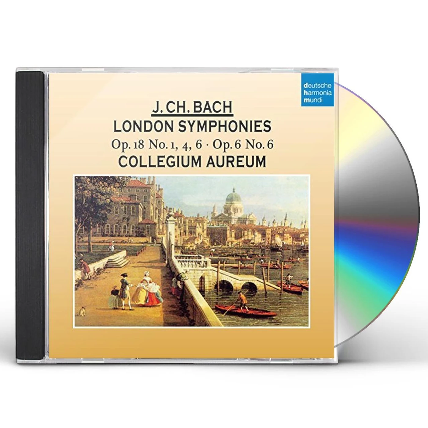 Collegium Aureum JOHANN CHRISTIAN BACH: LONDONER SINFONIE CD