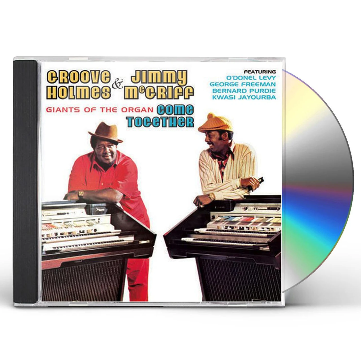 Jimmy McGriff WITH GROOVE HOLMES GIANTS OF THE ORGAN CD