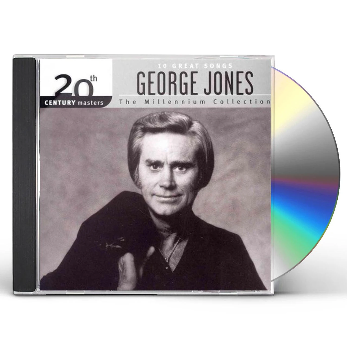 George Jones MILLENNIUM COLLECTION: 20TH CENTURY MASTERS CD