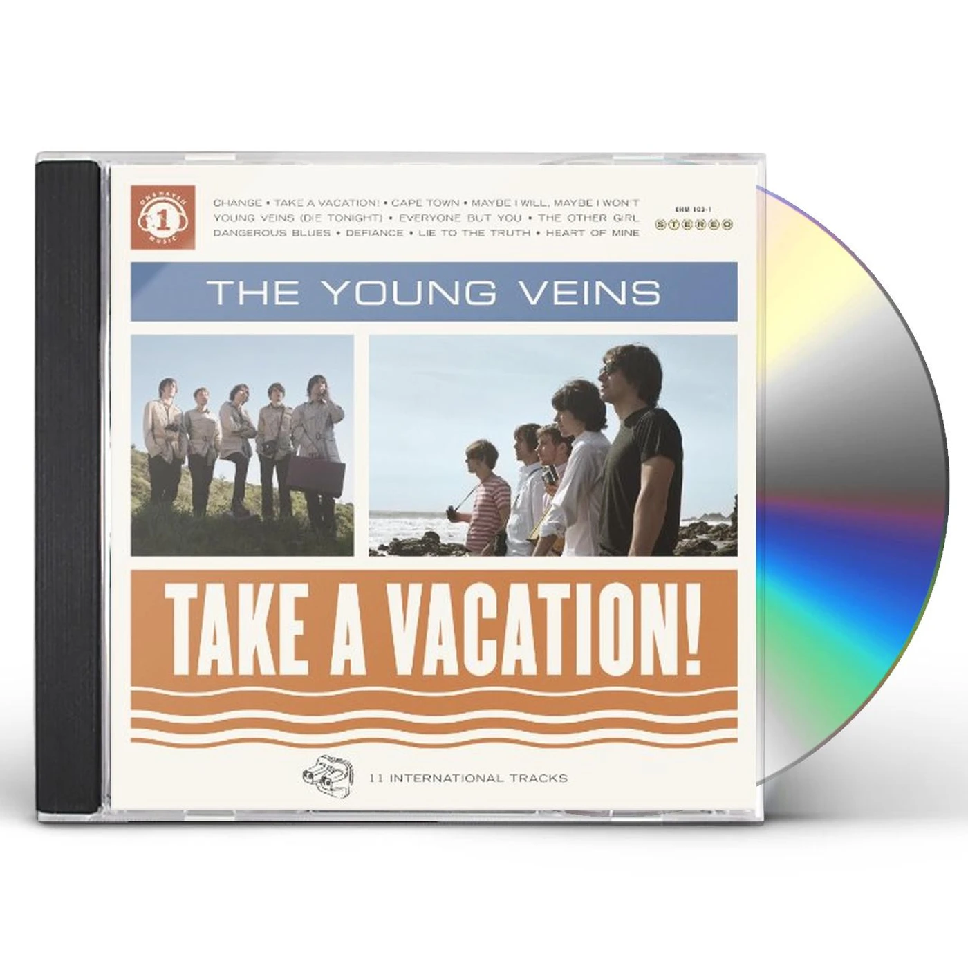 The Young Veins TAKE A VACATION CD