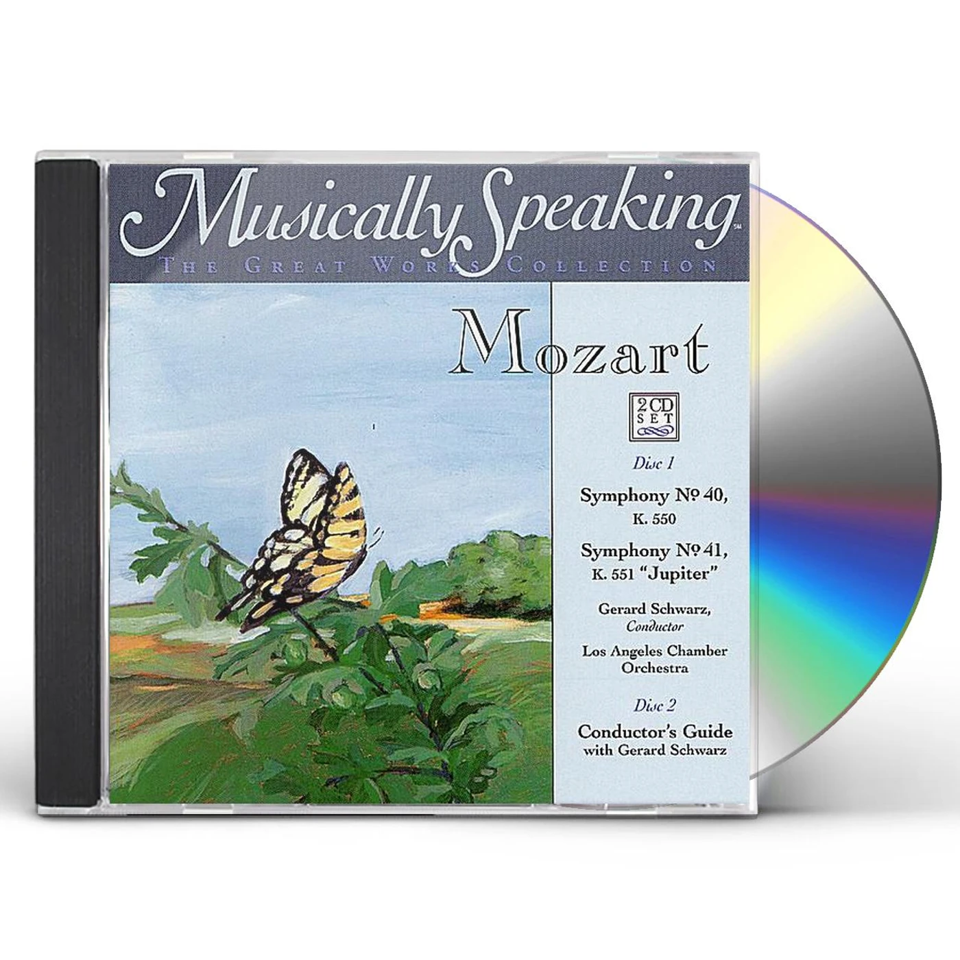Gerard Schwarz MUSICALLY SPEAKING MOZART CD