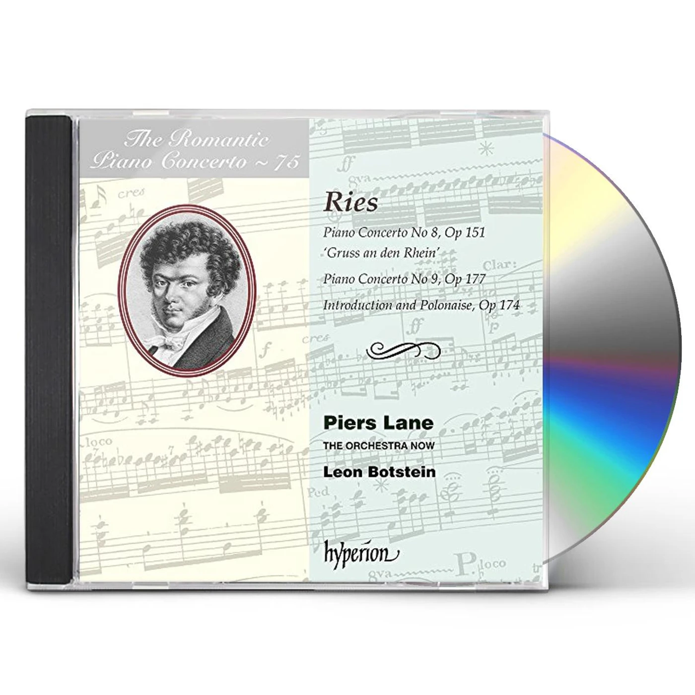 Piers Lane ROMANTIC PIANO CONCERTO 75 CD