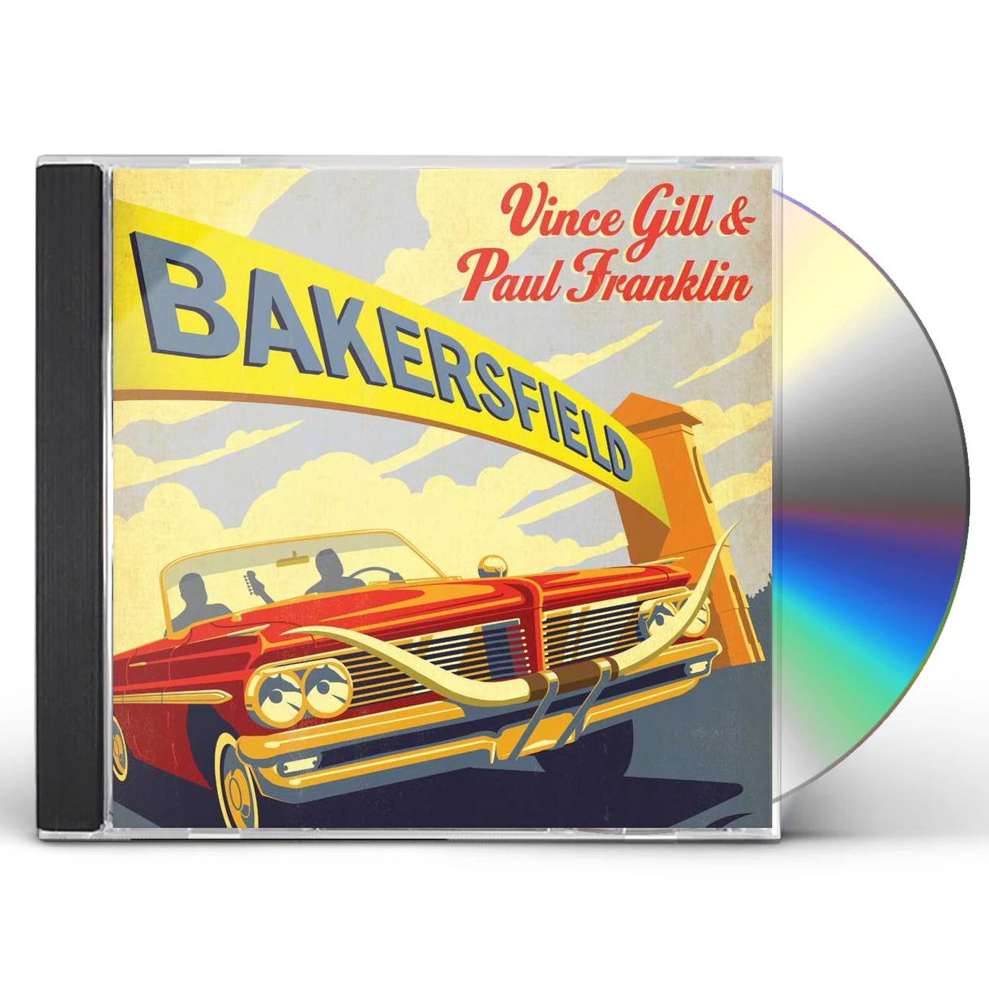 Vince Gill & Paul Franklin BAKERSFIELD CD