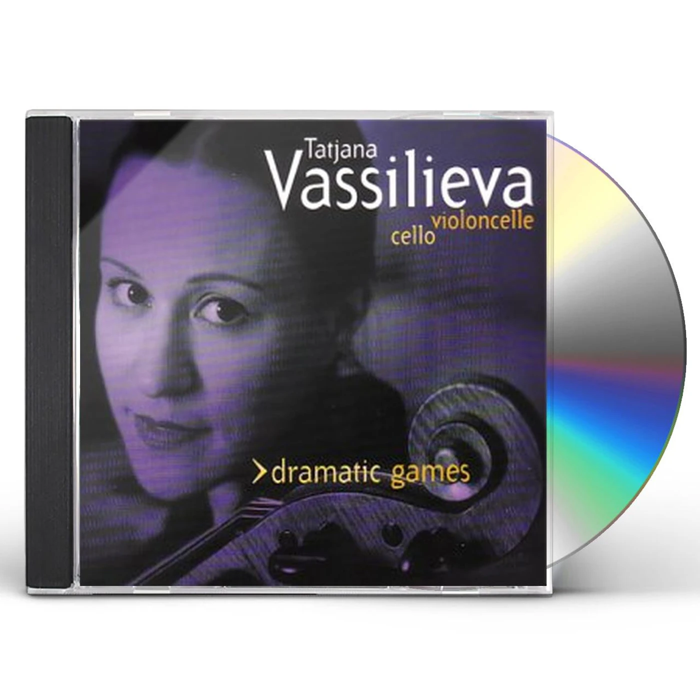 Tatjana Vassiljeva DRAMATIC GAMES: CLO WORKS BY DUTILLEUX / RASTAKOV CD